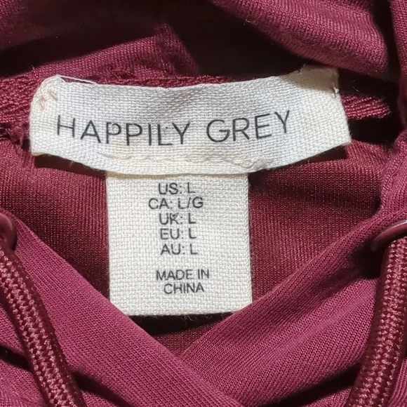 Happily Grey Modal Velour Cropped Hoodie And High Waisted Cargo Jogger Set - Picture 6 of 16